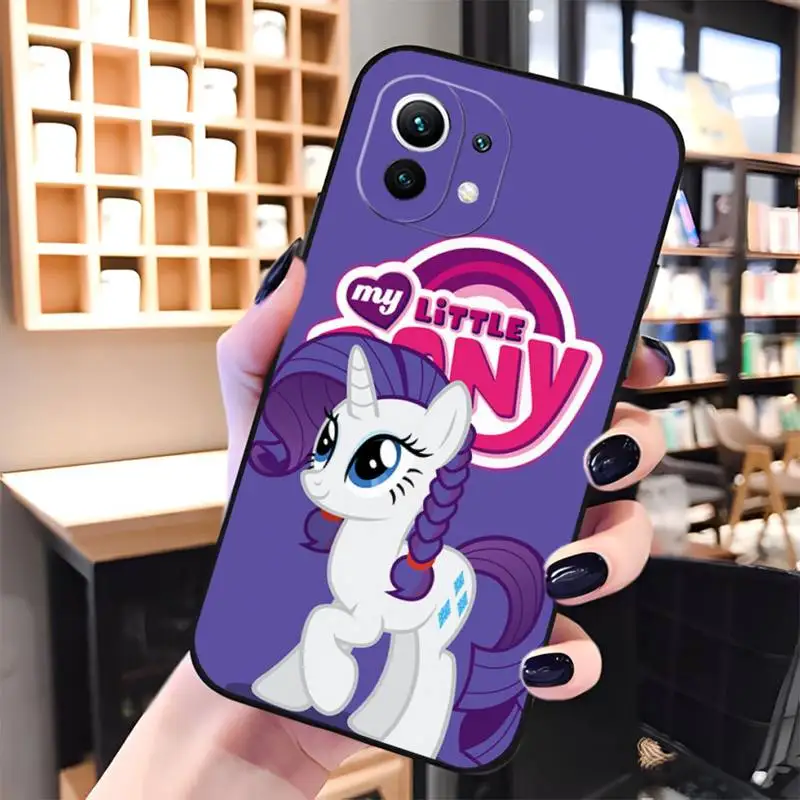 Cartoon Pony Phone Case Funda For Redmi Note 11 10 9 8 6 Pro 10T 9S 8T 7A K40 Plus Macia Shockproof Cover Design Shell