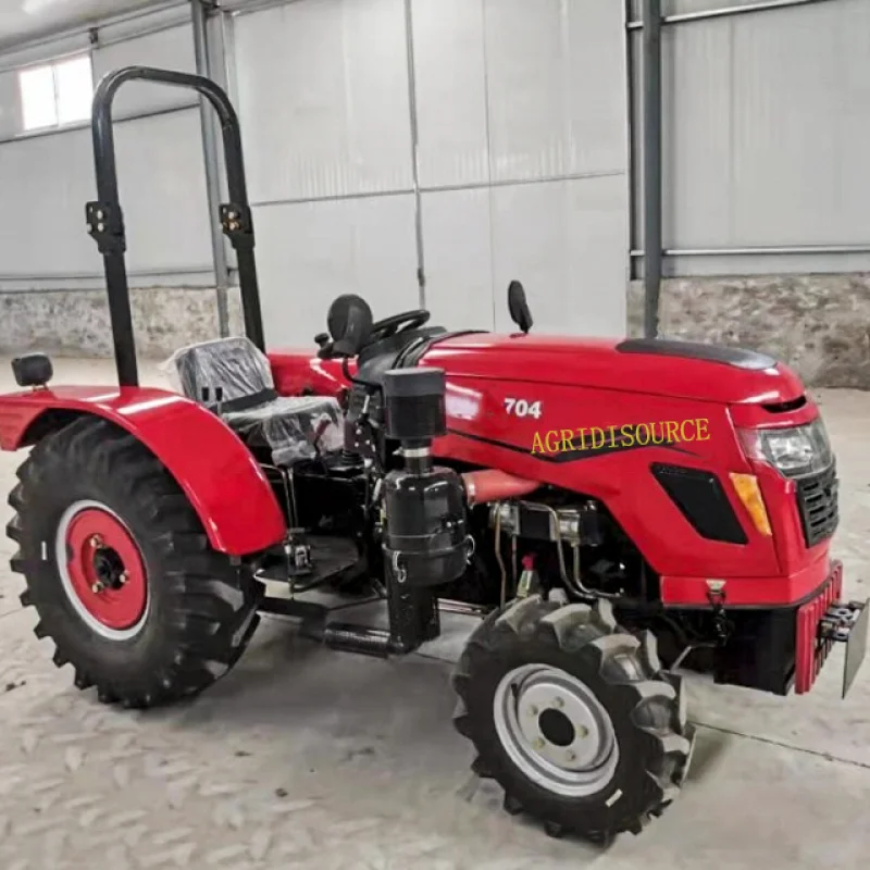 China: 4x4 wiel 40 50 pk tuintractor agrarische tractoren mini trator diyuan tractor