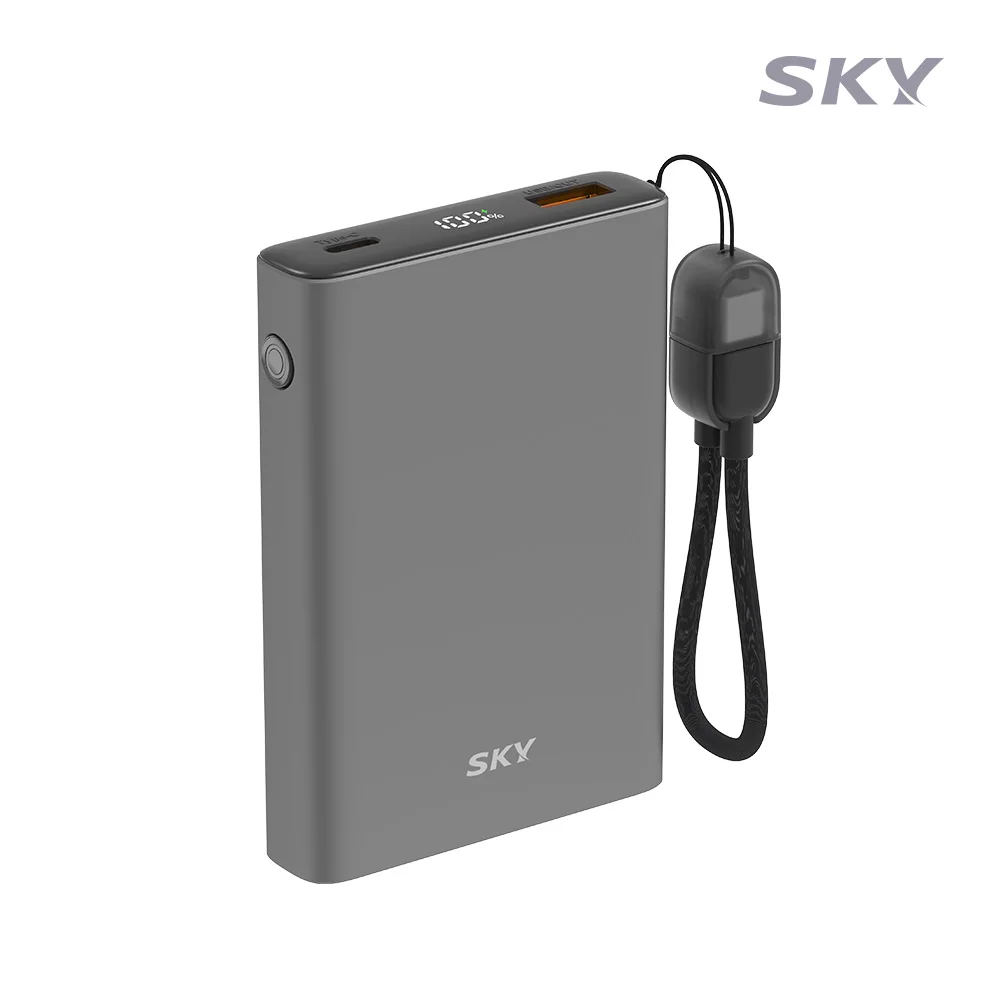 [난연+폭발방지] 스카이 필 솔리드 반고체 22.5W PD 10000mAh 고속 충전 보조배터리 SS10 썸네일 2