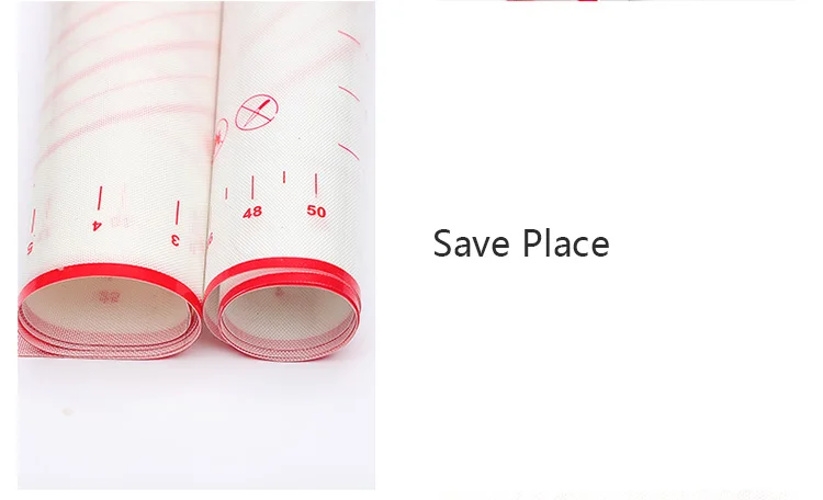 New Oversize 80/70/60cm Silicone Baking Mat Pastry Rolling Kneading Pad Kitchen Crepes Pizza Dough Non-stick Pan Pastry Mat