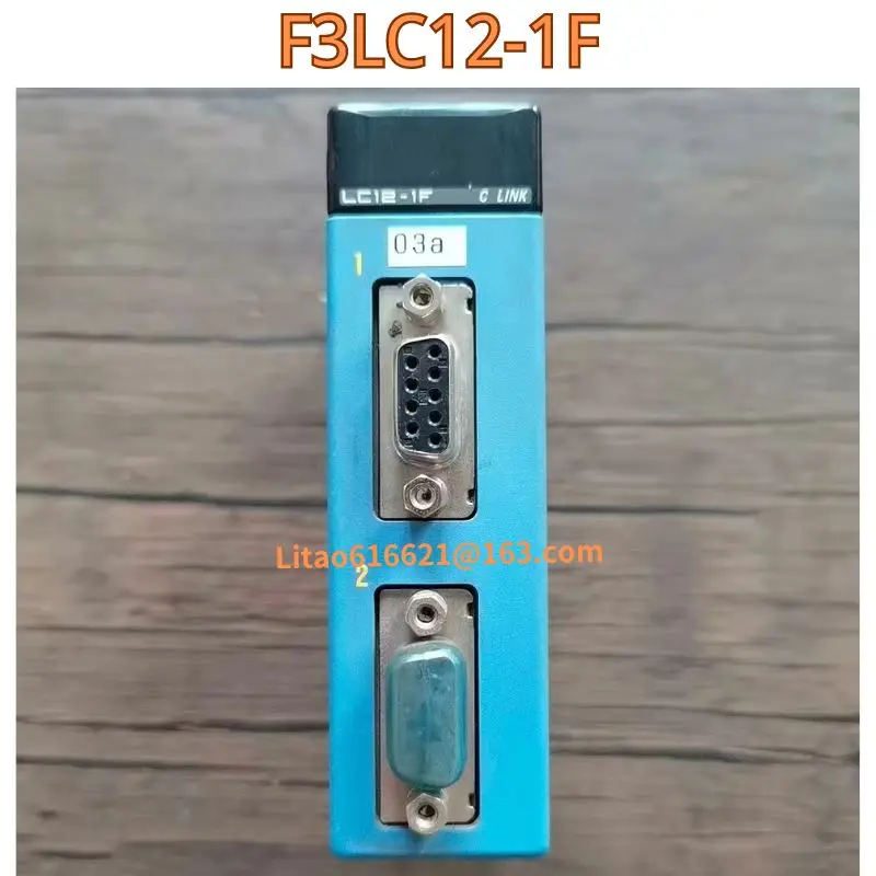 Used original disassembly PLC module F3LC12-1F F3LC12 function test OK, fast delivery