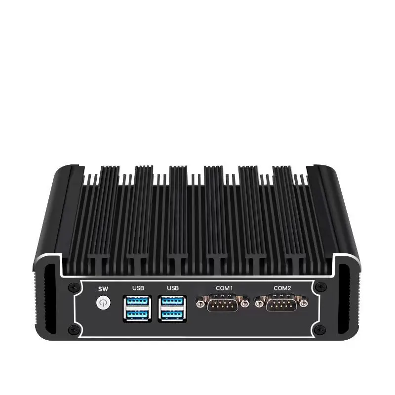 Микрокомпьютер N2830 безвентиляторный J1900 промышленный хост управления миниПК четырехъядерный