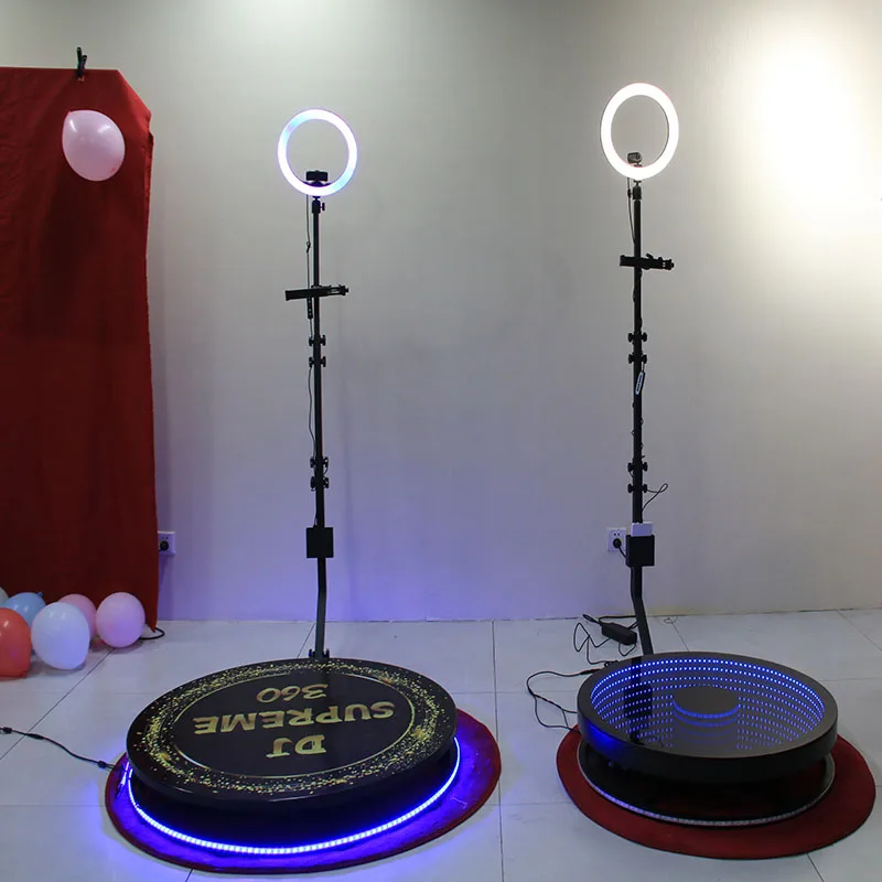 Hot Sale New Portable Selfie 360 Spinner Degree Platform Business Photo Booth 360 Camera Vending Machine 360 Video Booth