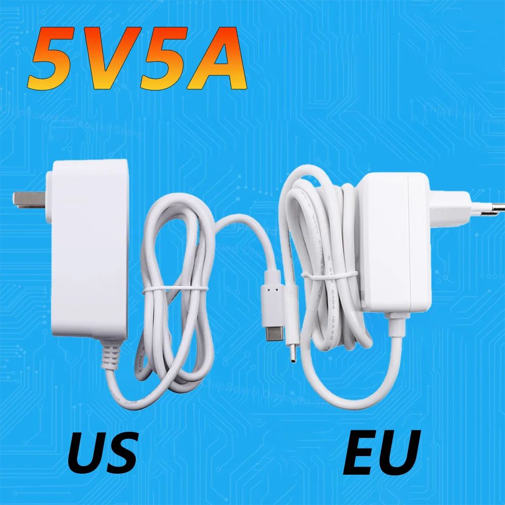 5V5A 27 W EU/US Type-C Power GaN Lader Voeding voor OPi 5 Pro/OPi 5 Max/OPi 5 Plus/OPi CM5 Originele
