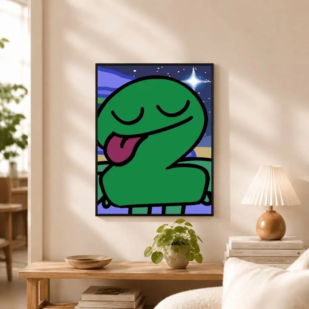 B-Battle for Dream Island  Poster High Quality Dorm Living Room Aesthetic Wall Decoration Painting Stickers Gift