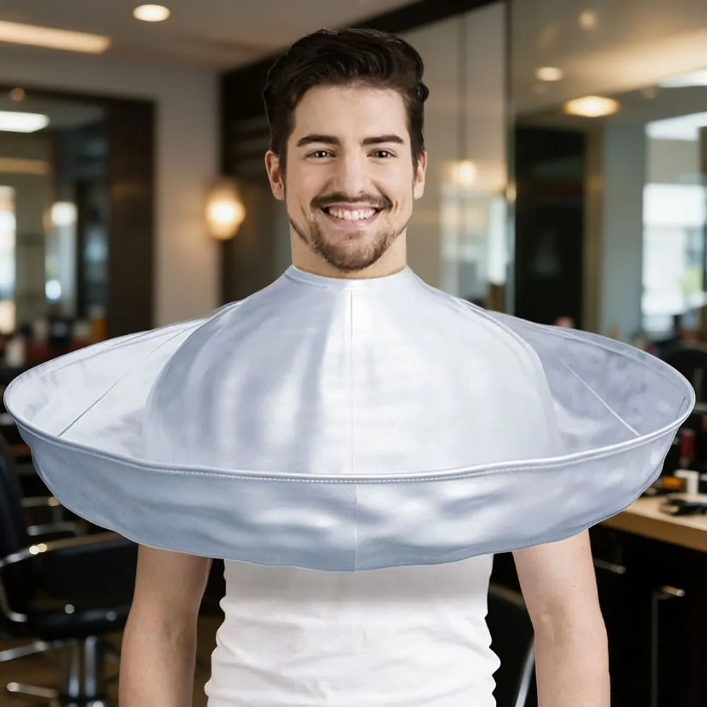 Professional Salon Cape For Haircuts Hair Cutting Apron With Adjustable Closure Waterproof & Stain-Resistant Fabric For Home Use