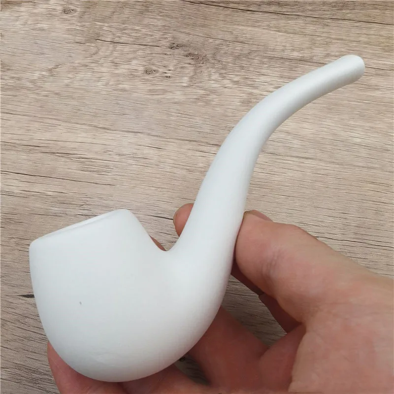 1pc imitation Meerschaum pipe Durable Classic Smoking Pipe Tobacco Pipes Gift father day gift