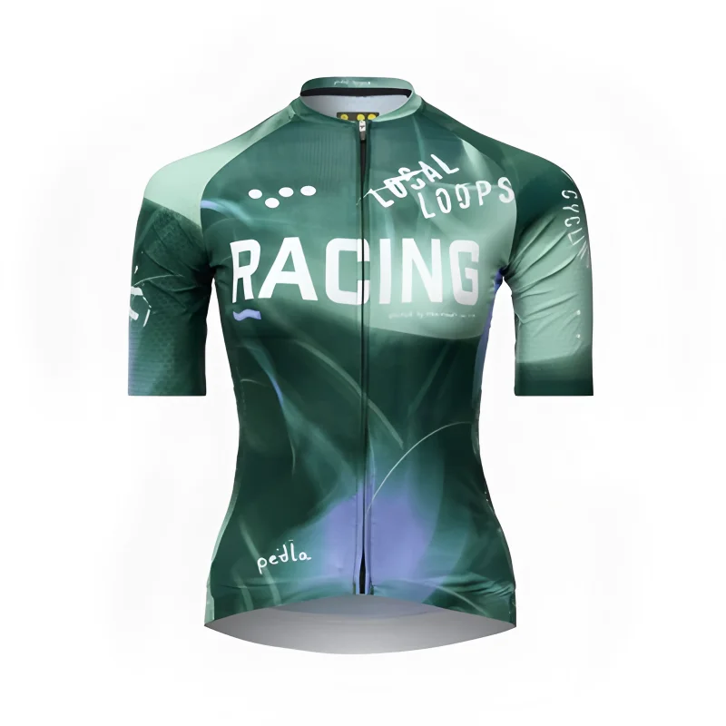 Classic Women\'s Cycling Tops Summer Short Sleeve Cycling Jersey Team Customized Outdoor Breathable Cycling Jersey