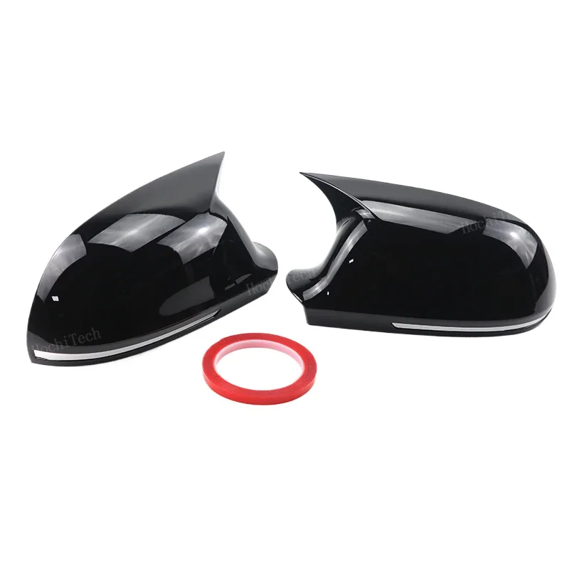 add-on Black Rearview Mirror Cap Wing Side Mirror Cover For Audi A4 S4 A5 S5 B8 8K, A6 S6 4F C6, A8 S8 D3,Q3 SQ3 2012-2015,A3 8P