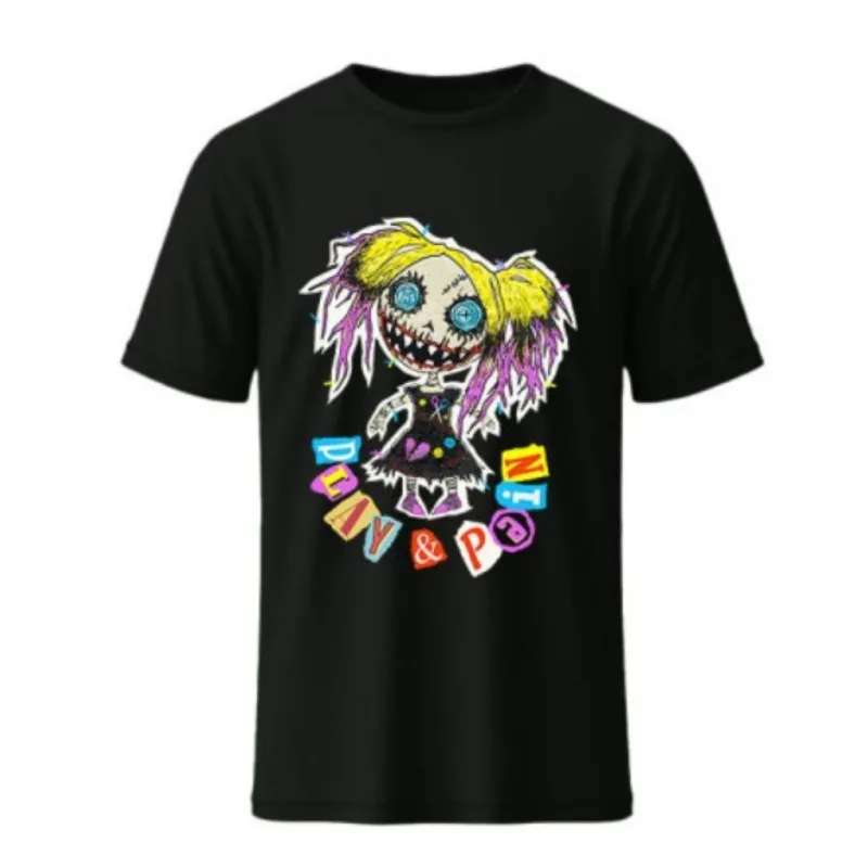 Alexa Bliss Merch 2026 T-shirt unisexe pour hommes, hauts à manches courtes, vêtements à la mode, hauts décontractés Y2K