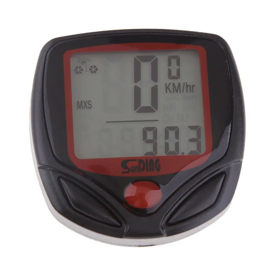 1 Set Waterproof Motorcycle Odometer Speedometer Tachometer Gauge LCD Digital Kit for Motorcycle Scooter Moped Dirtbike