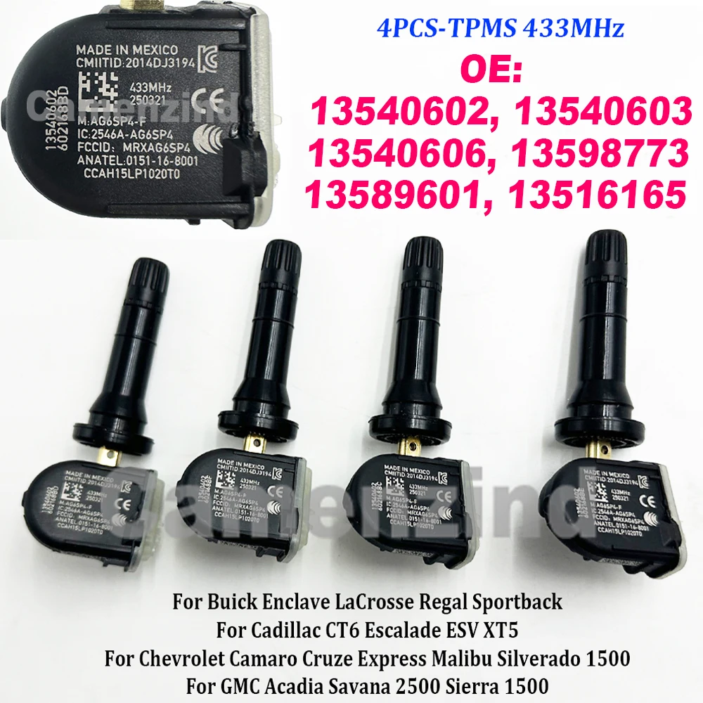 yZ[z4  433Mhz TPMS ^CCZT[ 13540602 13540603 13540606 13589601 13516165 V{[ J} N[Y Cp }up