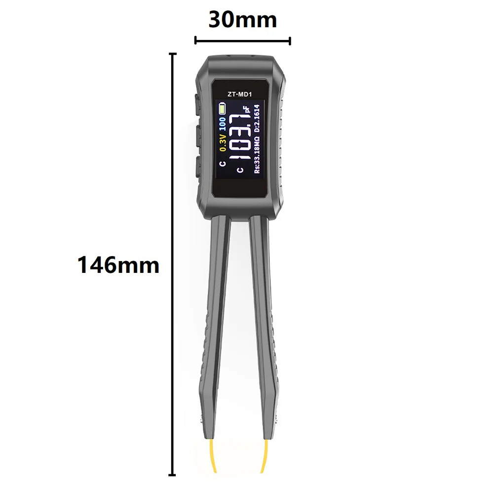 Digital LCR Bridge ZT-MD1 LCR Meter Intelligent Tweezers High-precision Measurement Tester Multimeter Tester Tools Accessories