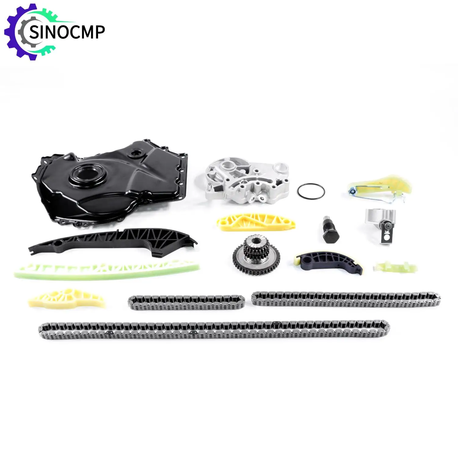 

Комплект цепи ГРМ SINOCMP (1 шт.) для Audi A3, A4, A5, A6, Q5, TT, VW Beetle, CC, EOS, Tiguan, GTI, Jetta, Passat B6 2.0T (2008-2013 гг.)