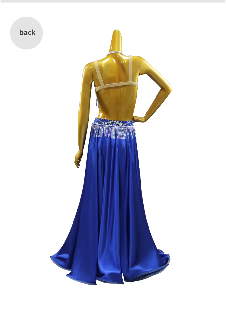 Bauchtanzkostüm Bühnenkleidung Damenanzug Orientalische Aufführungskleidung Mädchen Bauchtanzkleid Abend-Übungskleidung – Detail 10