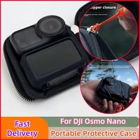  for dji Osmo Nano EVA Hard Portable Protective Case Vlogging Action Camera Storage Case Anti-fall Pouch Zipper Carry Bag for dji 
