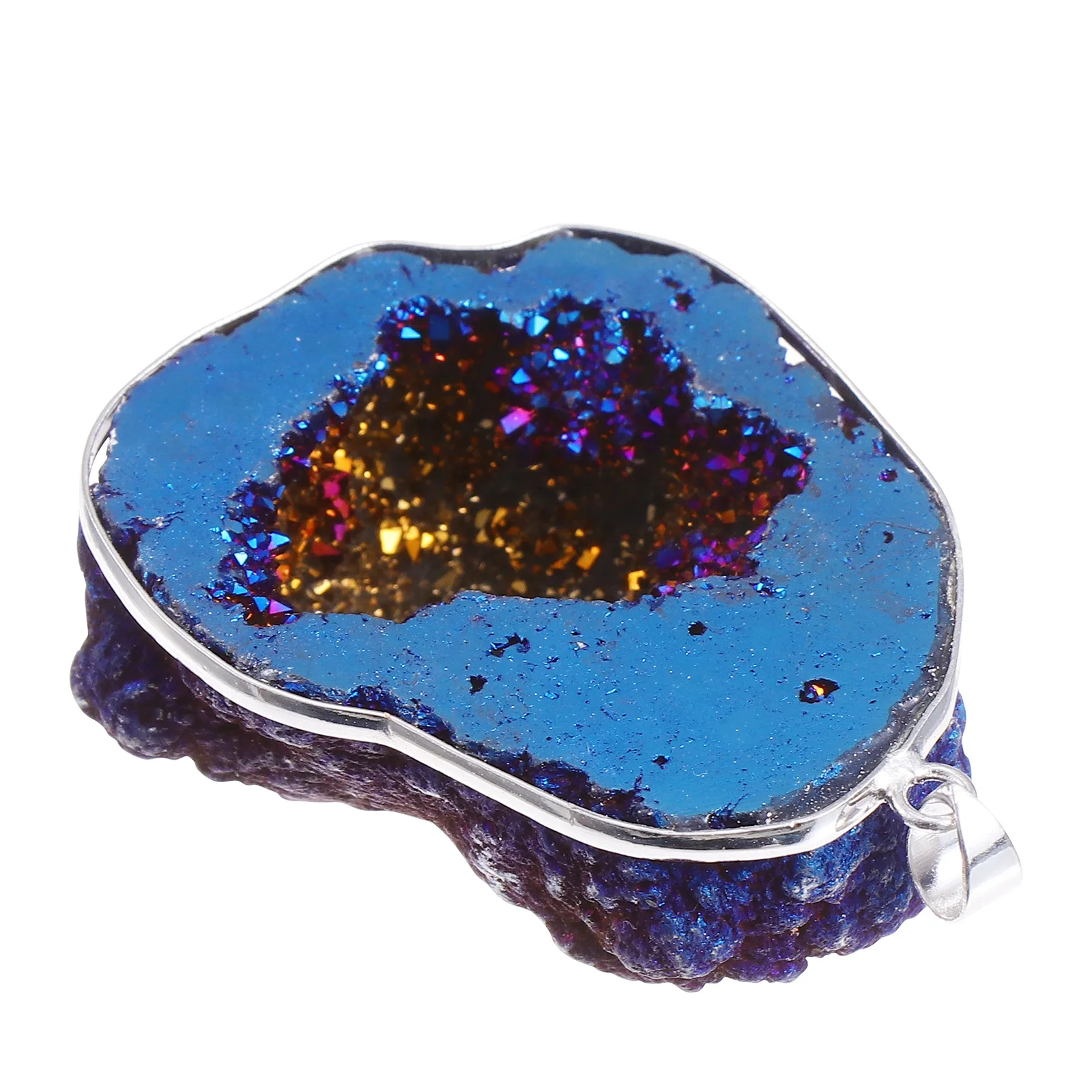

Natural Agate Pendant Stone Irregular Gemstone Charms Jewelry Making Necklace Pendants Crystal Lovely Handmade Accessories