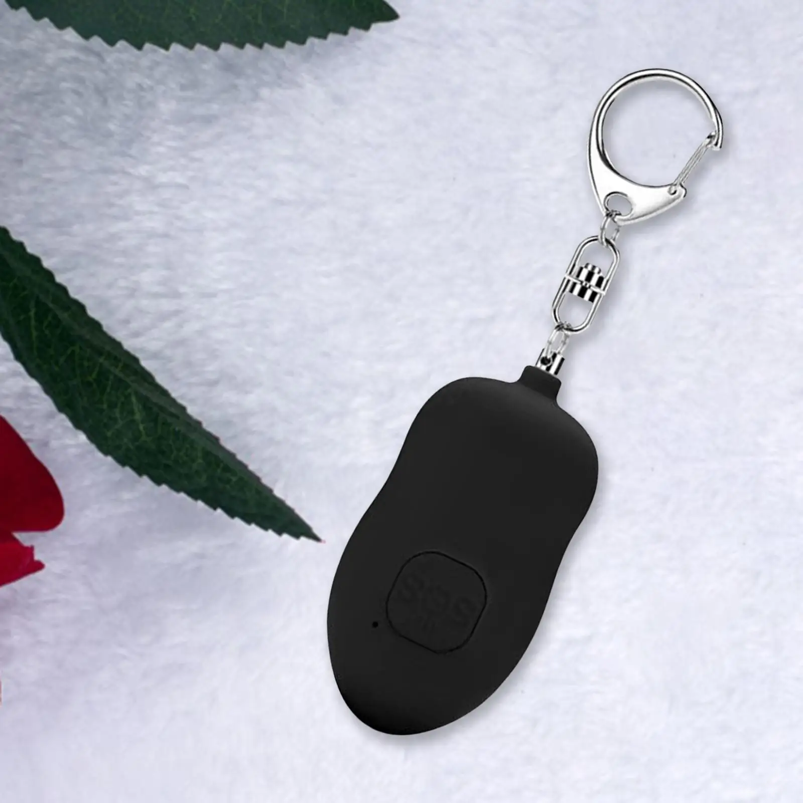 Personal Alarm Emergency LED Flashlight Quick Charging Whistle Security Alarm Keychain for Night Running