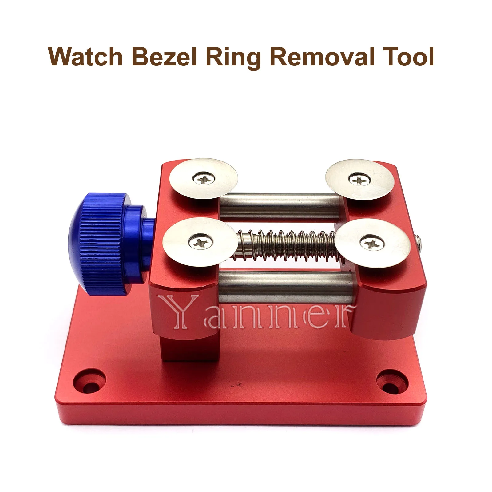 Watch Bezel Ring Removal Tool Watch repair tool with four pieces hardened for precise pressure application