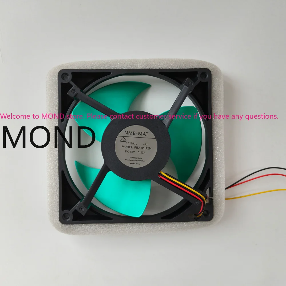 NMB FBA12J15V FBA12J12M Refrigerator Cooling Fan NMB-MAT DC12V 0.23A 115V 0.28A 2.5CM for Panasonic Haier Sharp Freezer
