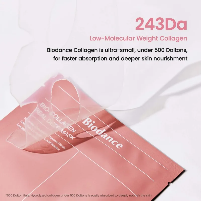 Biodance Collagen Mask Deep Moisturizing Improve Skin Elasticity Soothing Repair Sensitive Skin Non Irritating Skin Care Mask