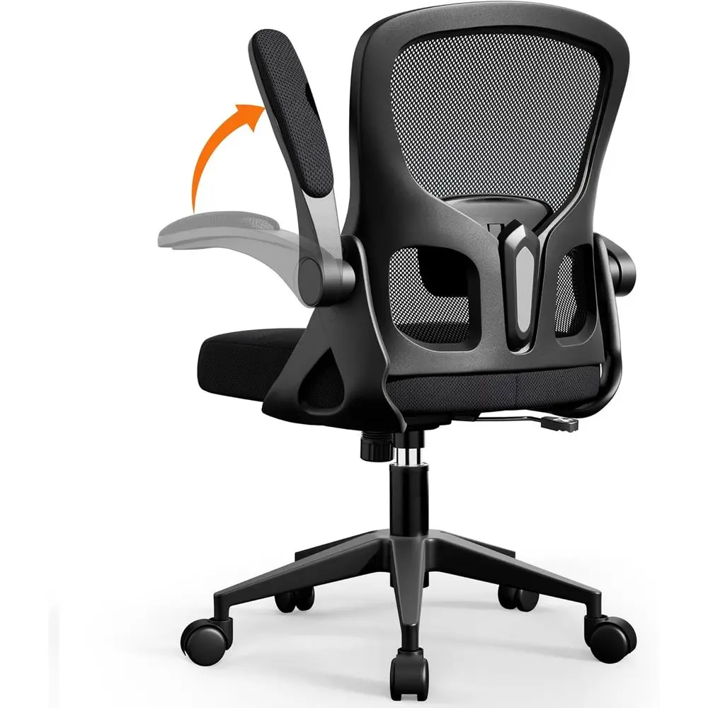 

Oice Chair Ergonomic Desk Chair, Adjustable Lumbar Support Rolling Swivel Comy Chair with Space-Saving lip Up Armrests,Mesh Gami