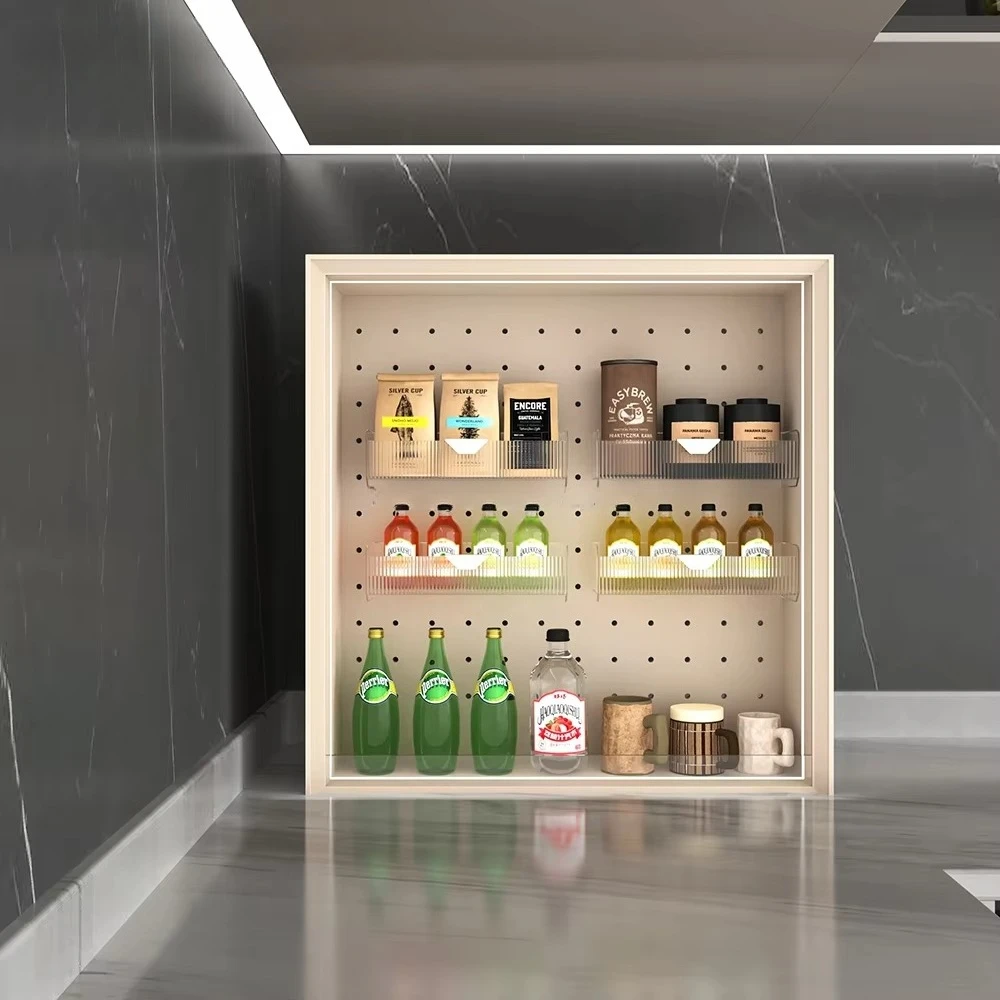 Built-in Smart Lift Cabinet Mechanism Hidden Cabinet Lifter Kitchen Countertop Corner Lift
