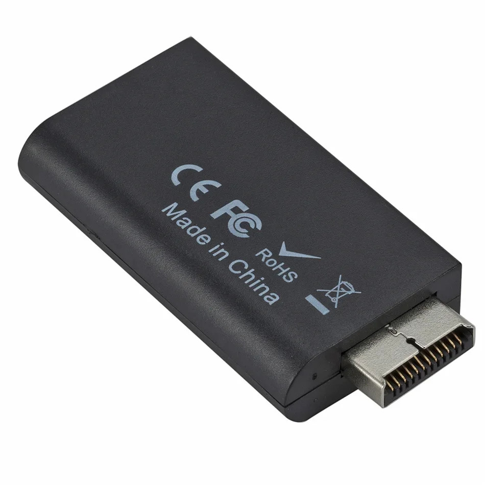 PS2 to HDMI-compatibale 480i/480p/576i Audio Video Converter With 3.5Mm Audio Output Supports All PS2 to HD Display Modes