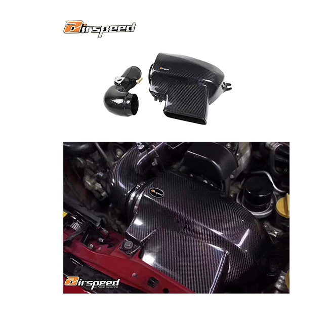 

Airspeed Brand Real Car Data Development 100% Dry Carbon Fiber Cold Air Intake System For toyotas GT86 2.0L 2013-UP