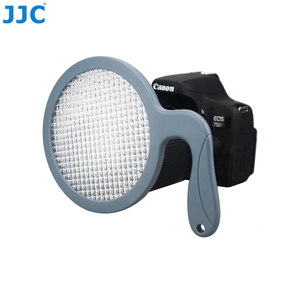 JJC Hand-held White Balance Filter White Balance Disc for Digital Photography Consistent Accurate color for Lens Filter to 95mm