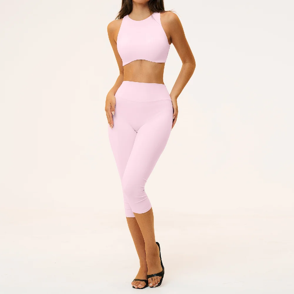 Two Piece Yoga Set Fitness Suits Women's Tracksuits Sports Flared Pants Workout Bra Yoga Suit Sportswear Female Yoga Clothes