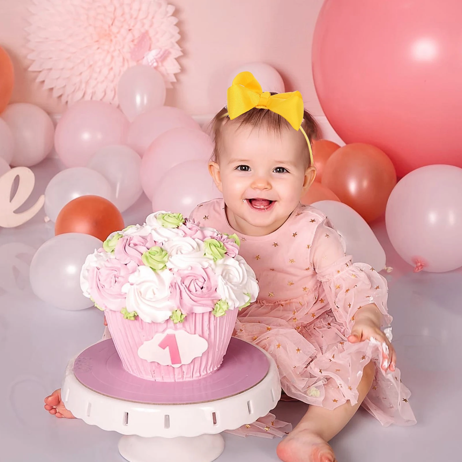 

's Bow Hair Band Headbands for Girls Photography Props Infant Ties