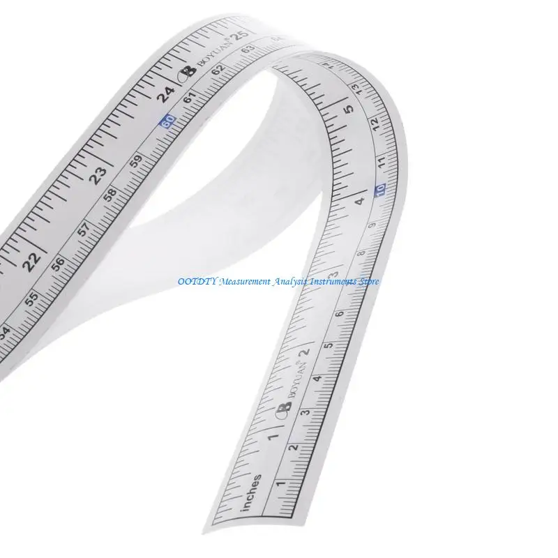 367D 90cm Adhesive Metric Measure Tape Vinyl Ruler For Sewing Machine Sticker