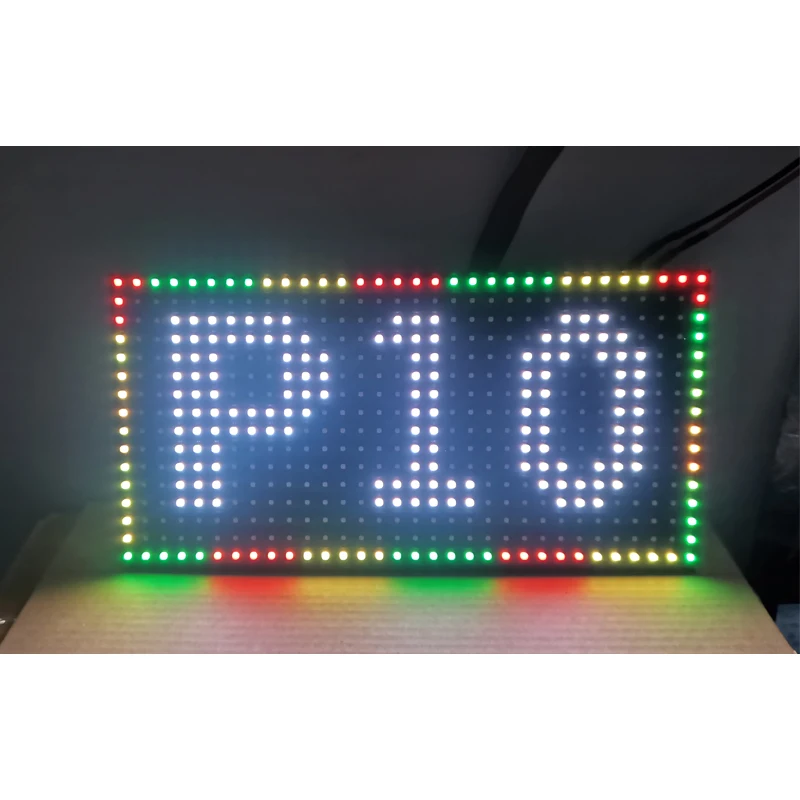 P10 Outdoor LED Display Module / Panel 320x160mm Hot Sale  Full Color RGB SMD 3 In 1 Billboard  1/4Scan 32 x 16pixels