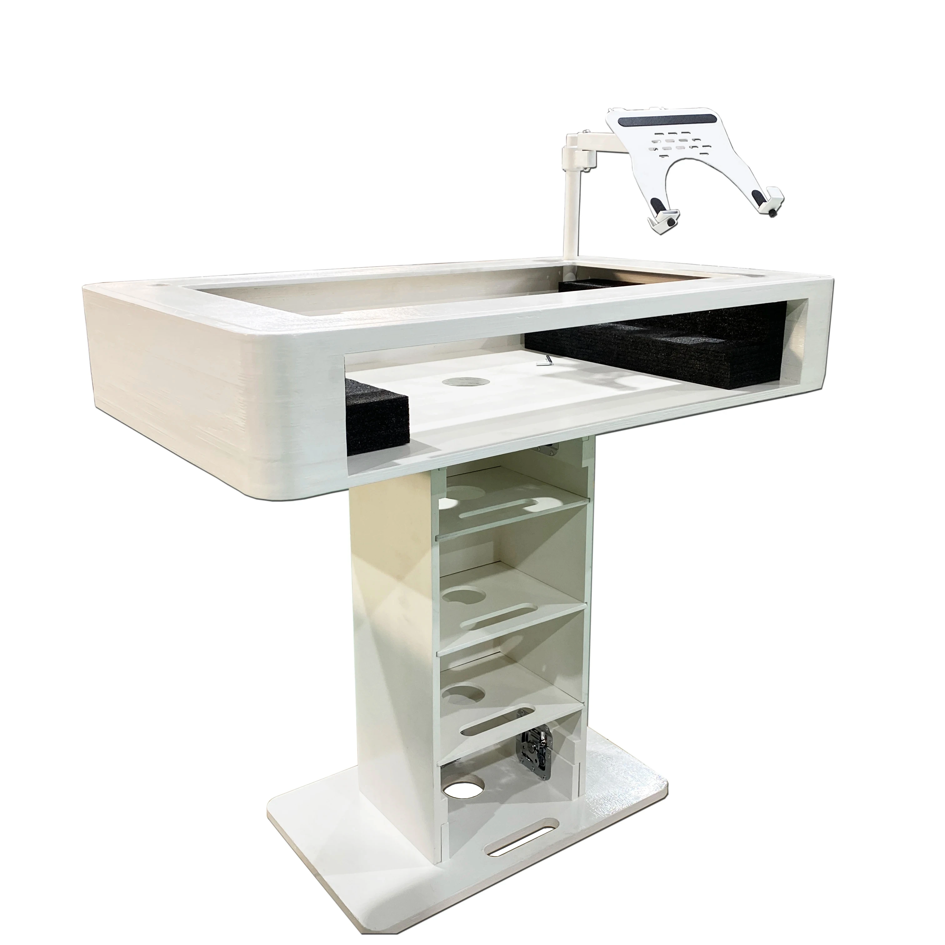 

Quad Controller Disc Podium DJ Console Tower DJ Table