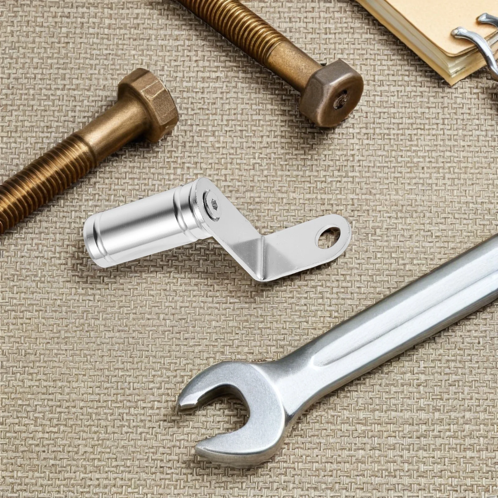 

3pcs Motorcycle Rearview Mirror Extension Bracket Aluminum Alloy Universal Shockproof Adjustable Mount For Scooters Handlebar