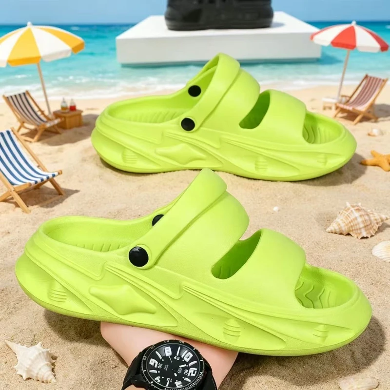 

Men's Outdoor Sandals Slippers Beach Comfortable Thick Sole Clogs Men Casual Shoes Garden Water Shoes Men Women Beach Sandals