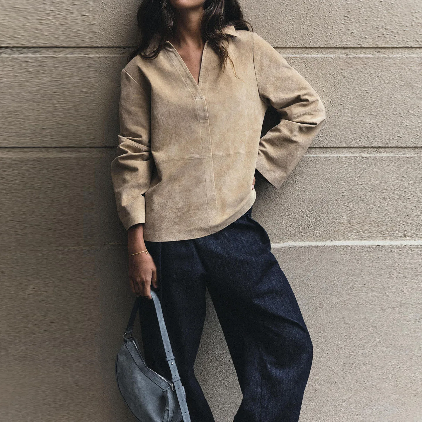 Casual Long Sleeve  Shirt Women's Loose Fit Shirt Turn-down Collar Top ZADATA Brand Autumn New Arrival Fashion Style