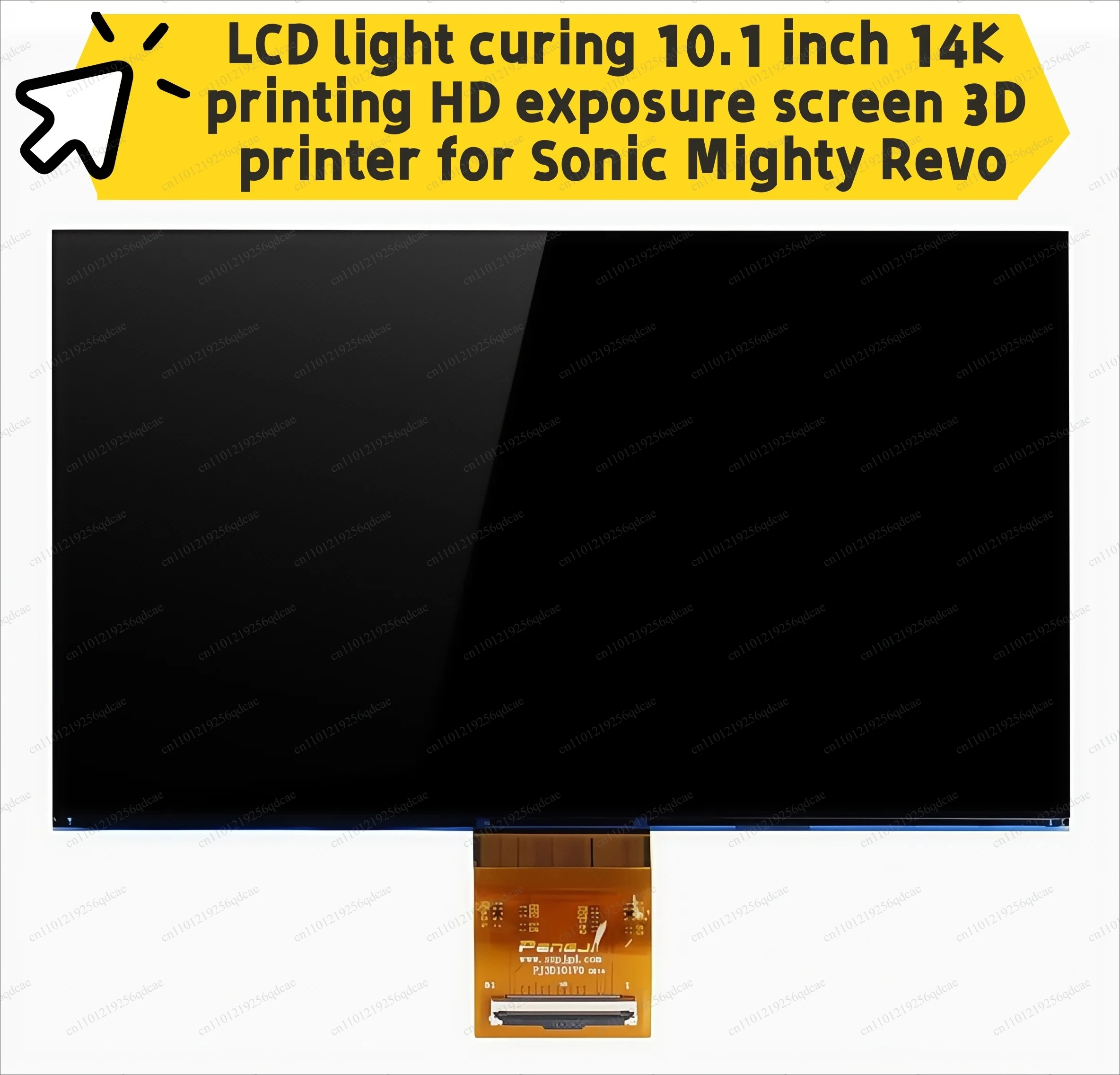 LCD light curing 10.1 inch 14K printing HD exposure screen 3D printer for Sonic Mighty Revo