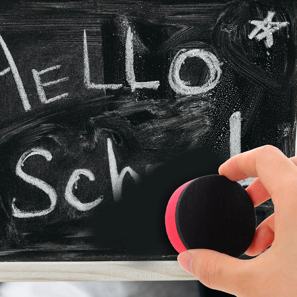 

10 Pcs Magnetic Whiteboard Eraser Red Dog Shaped Washable No Burrs Dry Erase Board Cleaner Blackboard Accessories