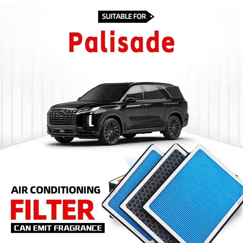 For Hyundai Palisade Cabin Filter Air Filter Activated Carbon Air Conditioning Filter with Fragrance to Purify Car Cabin Air