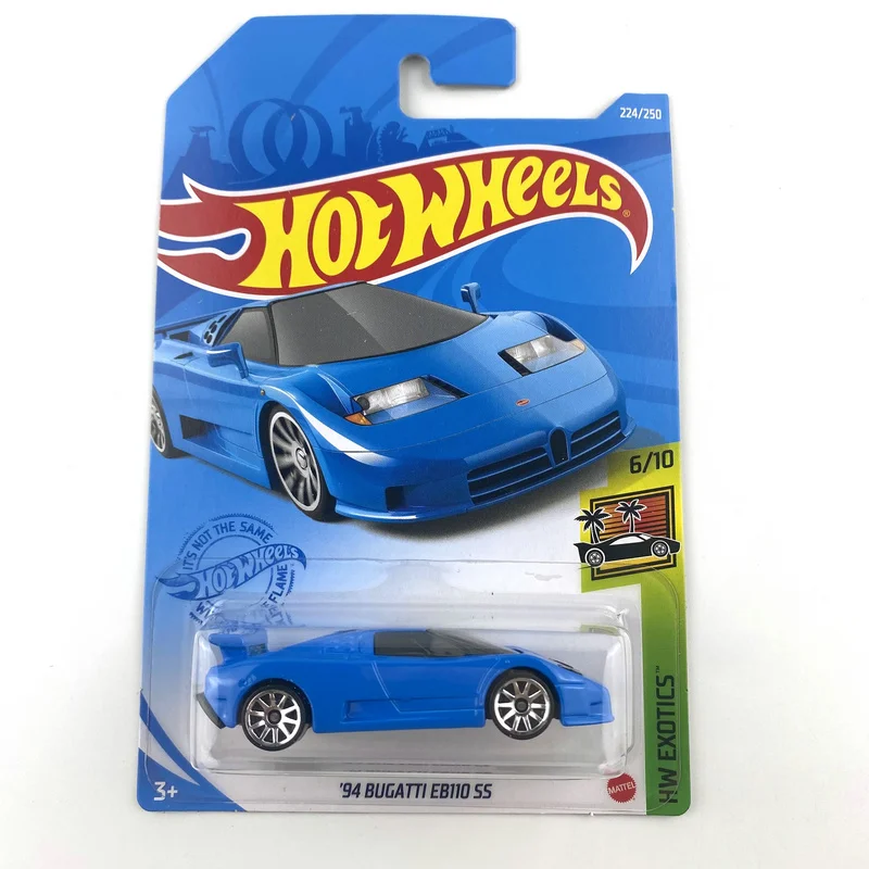 Hot Wheels Cars Bugatti 1/64 Metal Die-cast Model Toy Vehicles