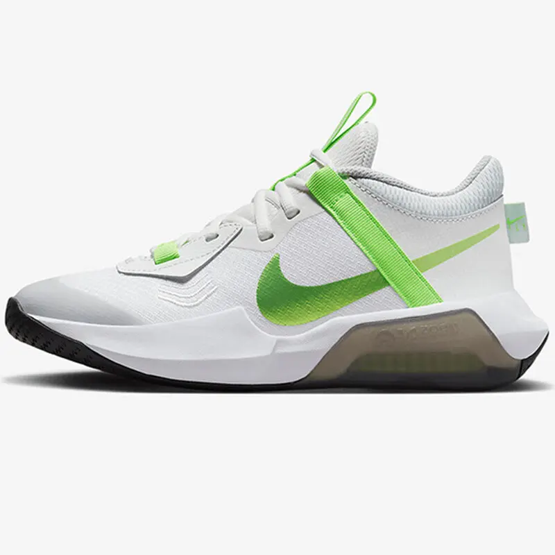 

Nike's New Cushioning, Rebounding, Wear-Resistant, Lightweight Training Women's Basketball Shoes, Air Zoom Crossover Comfortable and Supportive Mid-Top Basketball Shoes, White and Green Color Scheme, Energetic and Versatile Trendy Casual Basketball Shoes,