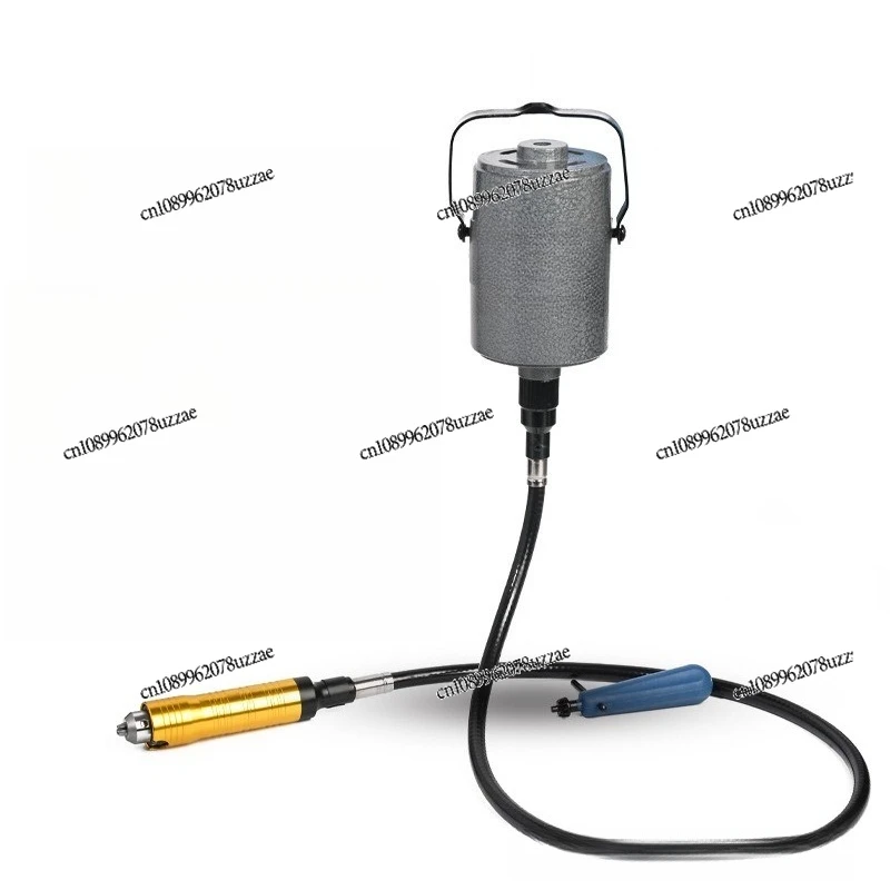 Hanging Mill Electric Grinding Set Jade Engraving Root Engraving Polishing 0.3-4 MM Flexible Shaft Handle, Power Tool