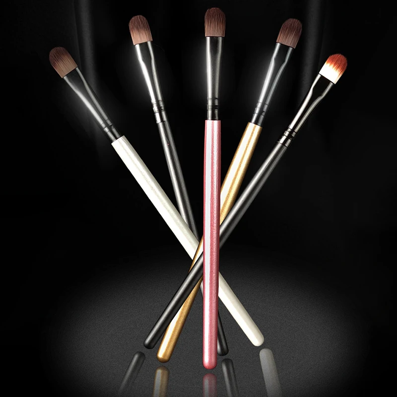 

Makeup 1Pcs Multicolor Eyebrow Inclined Flat Angled Brush Eyeliner Eyeshadow Eye Brow Makeup Tool Professional Women Cosmetic