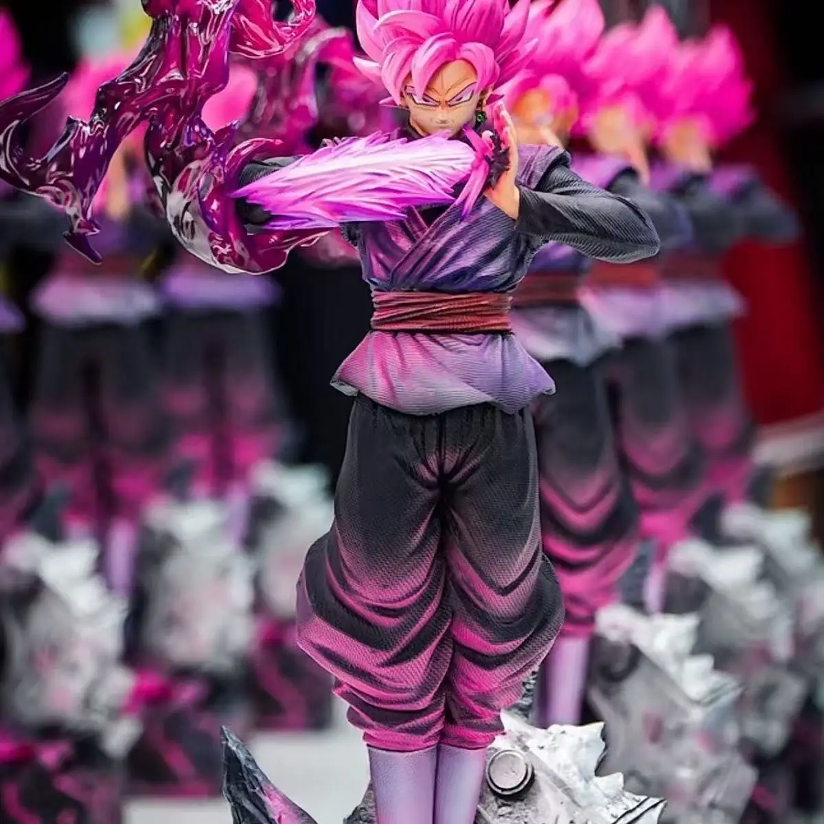 JT Statue 38cm/14.96inch Dragon Ball Z Zamasu Figure Black Goku Super Saiyan Action Figure Collection Model Toys Gift view 4