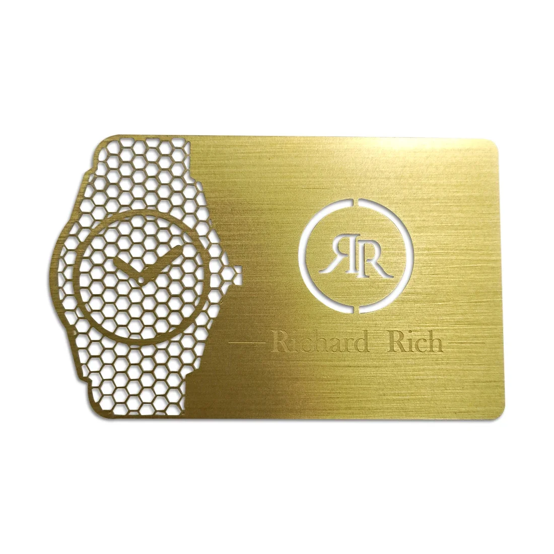 Custom Style Special-Shaped Metal Card Non-Standard Stainless Steel Membership Card