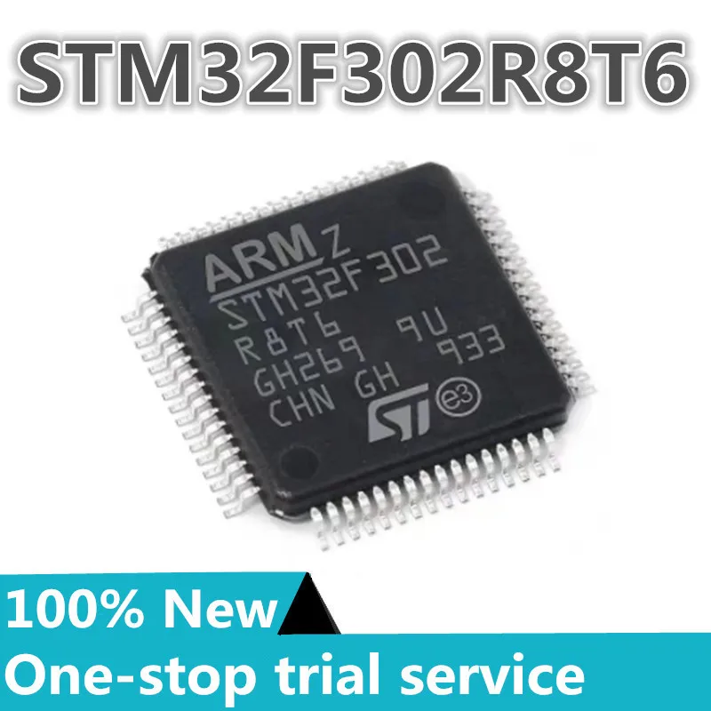 1PCS New OriginaISTM32F302C6T6 STM32F302CCT7 STM32F302R8T6 STM32F302VET6 STM32F302ZDT6 STM32F302RDT6 STM32F302VCT7 STM32F302VBT6