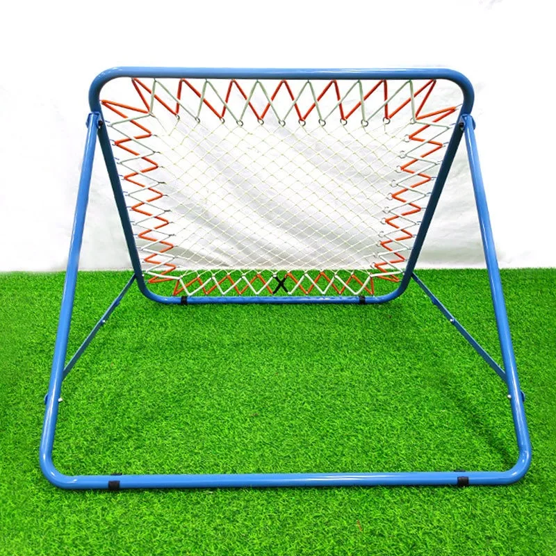 Professional Soccer Rebounder Net Robust Steel Frame Foldable Training Goal For Backyard And Outdoor Soccer Practice Annual