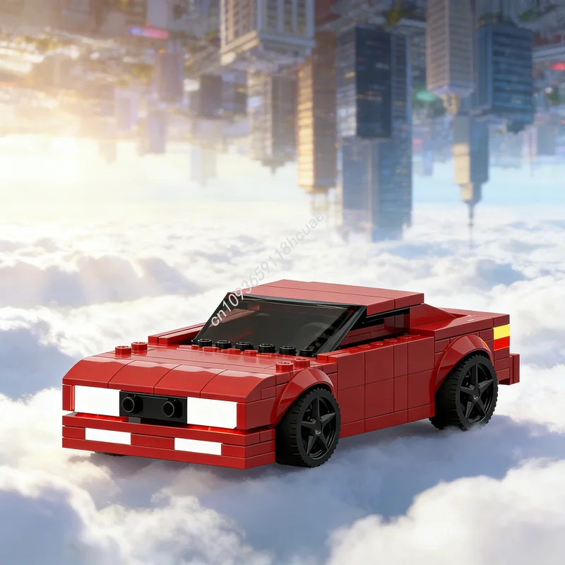 

Набор строительных блоков MOC VW Corrado City Champions, 154 детали, развивающая игрушка, идея для подарка на Рождество, конструктор для детей